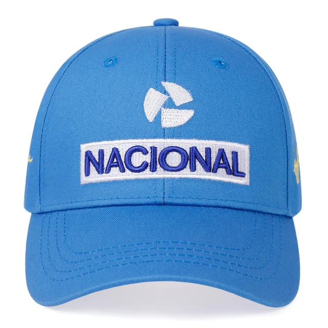 Nuevo Ayrton Senna Racer gorra bordada de moda gorra de béisbol del equipo de protección solar al aire libre 2