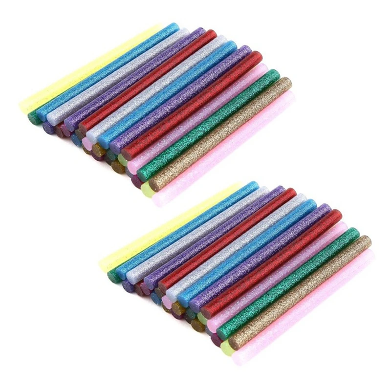 60 Pcs/pack Hot Glue Sticks Nontoxic High Adhesive Sticks Hot Melt