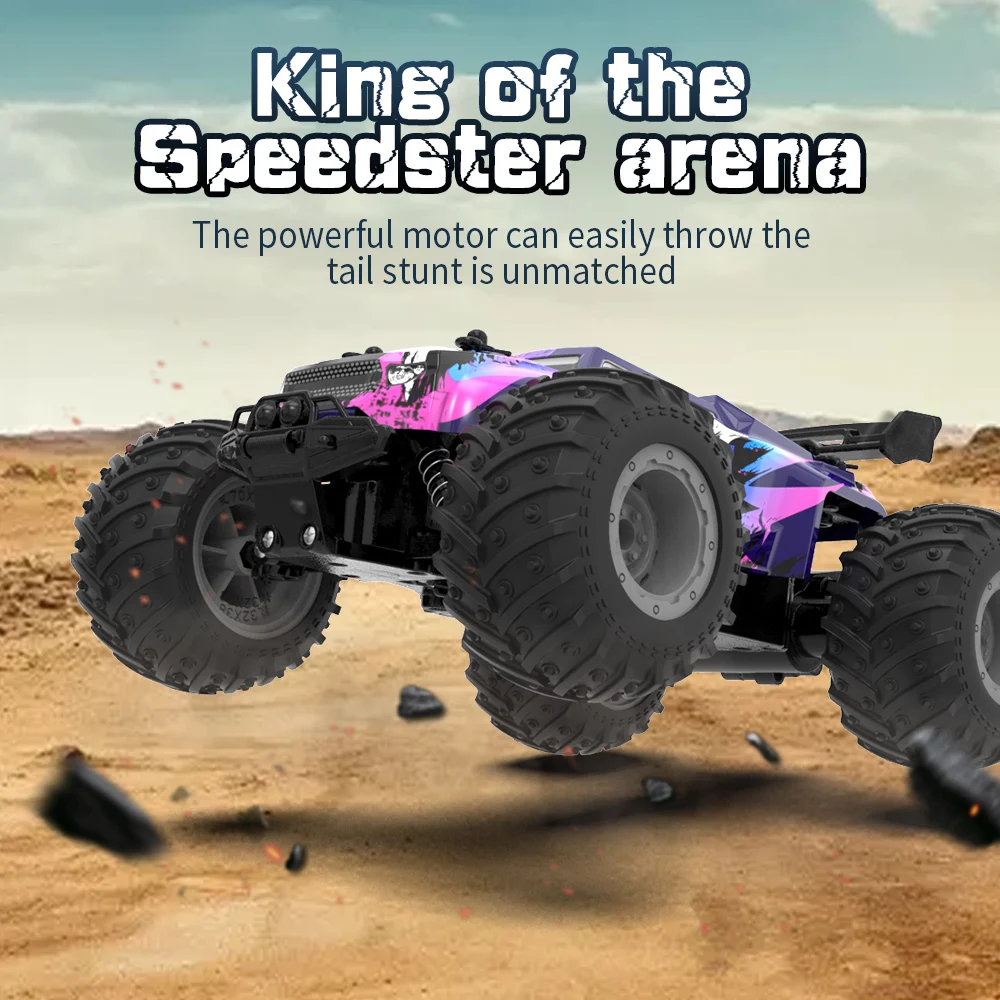 

RC Crawler Car Toys Remote Control Off-Road Trucks High Speed 2.4G Drift RC Racing Car Buggy Toy Birthday Gift for Children Kid