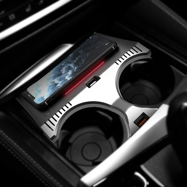 携帯電話用ワイヤレス充電器,bmw 5,6シリーズg30,g32,g38,6gt,2017 