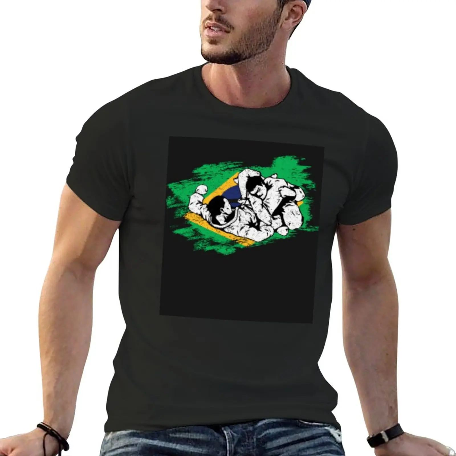 

New Brazilian jiujitsu cover T-Shirt heavyweight t shirts graphic t shirts boys t shirts custom t shirt mens champion t shirts