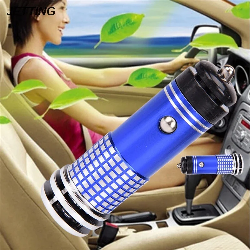 12V Air Purifier Ionizer Negative Ions Remove Smoke For Car Home Office