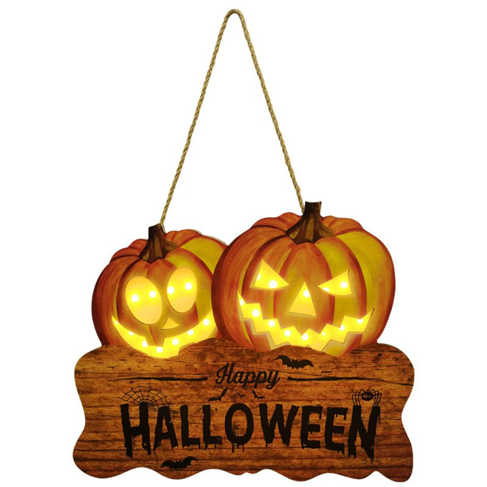 

Halloween Welcome Sign Wooden Door Number Porch Wall Sign Decoration Family Gathering decoración hogar Wedding Party Decor