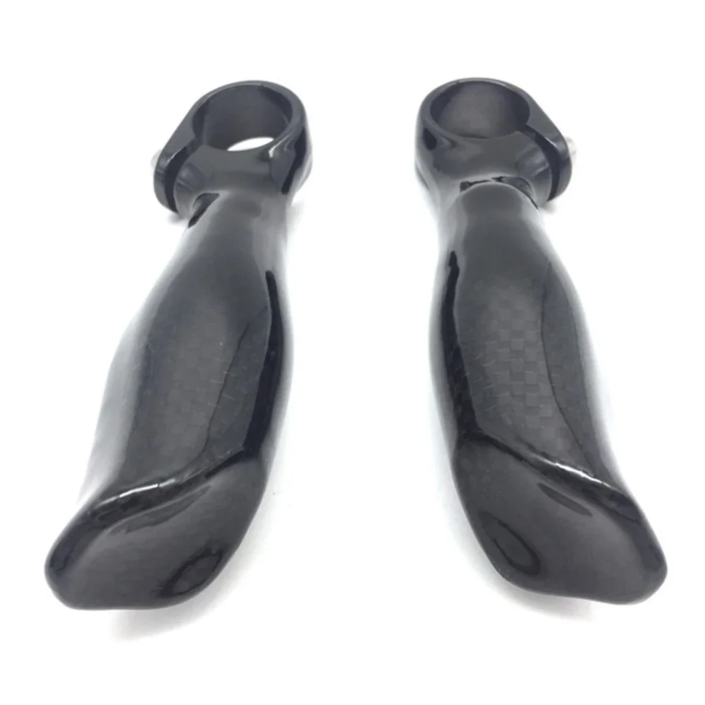 Carbon Fiber Vice Handle Horns Horn Handle Set Mountain Bike Vice Bicycle Bike Accessories Grip