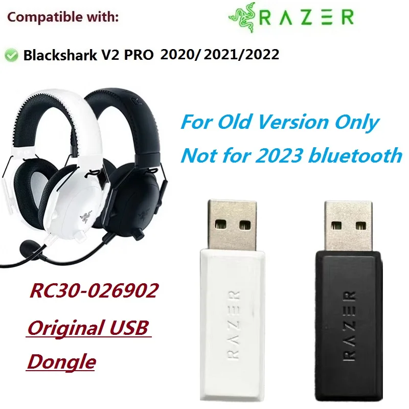 Original spare part For Razer Blackshark V2 Pro 2020/2021/2022 Headphones Replacement USB Dongle adapter RC30-026902