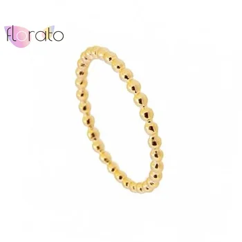 Semplici anelli di perline di metallo per le donne anelli impilabili minimalisti Punk Bohemia Metal Knuckle Finger Rings gioielli accessori regalo