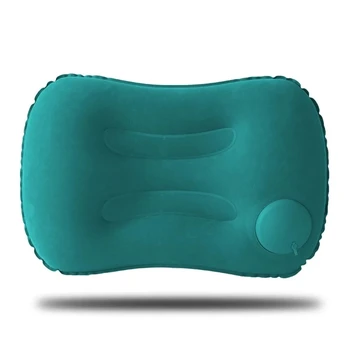 Portable Comfortable Inflatable Pillow, Camping Pillow, Pool Pillow, Ultra Soft Car Pillow for Neck and Lumbar Support
