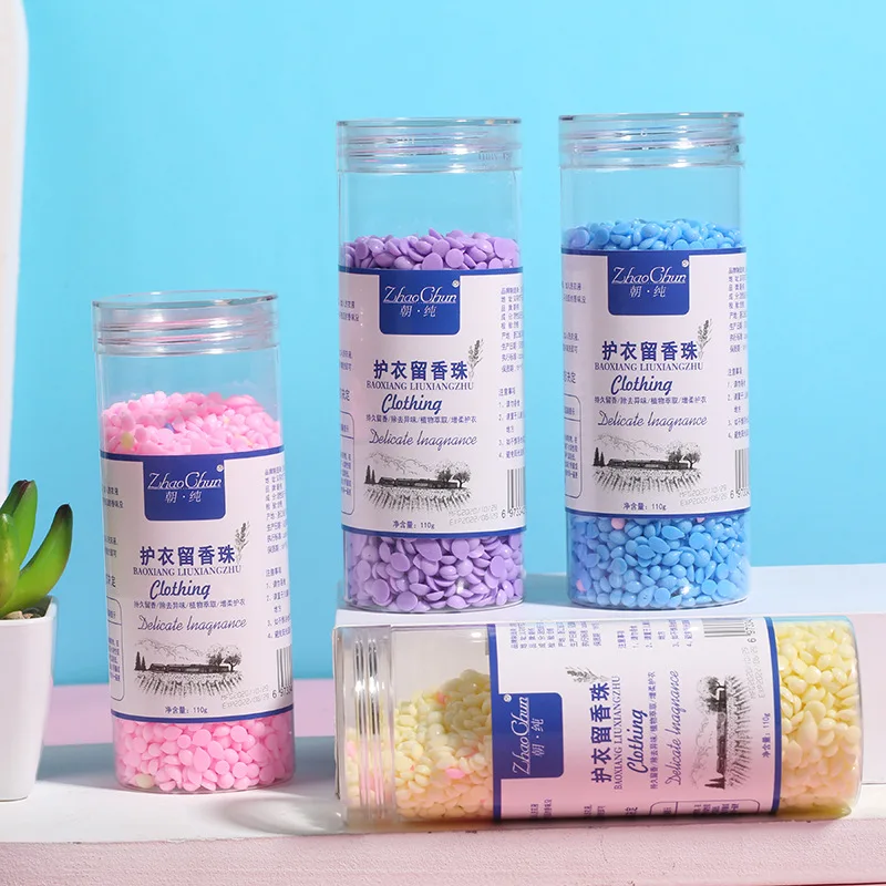 Anti-static Lasting Fragrance Beads Laundry Softener Washing Machine Clean Detergent Use Perfume Care Wearing Diffuser 110g