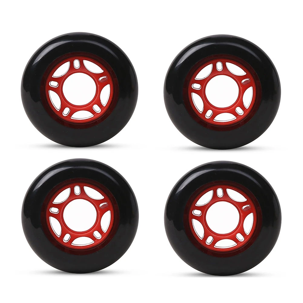 

New 4Pcs Super Elastic Wheel 70X42mm 83A Polyurethane Wheel Durable Wear-Resistant Stable Longboard Wheel