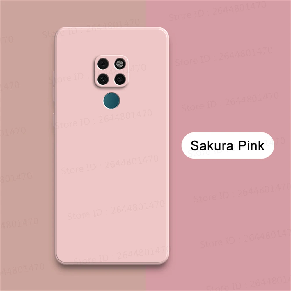 Elegant Soft Candy Silicone Phone Case - Stylish Square Design