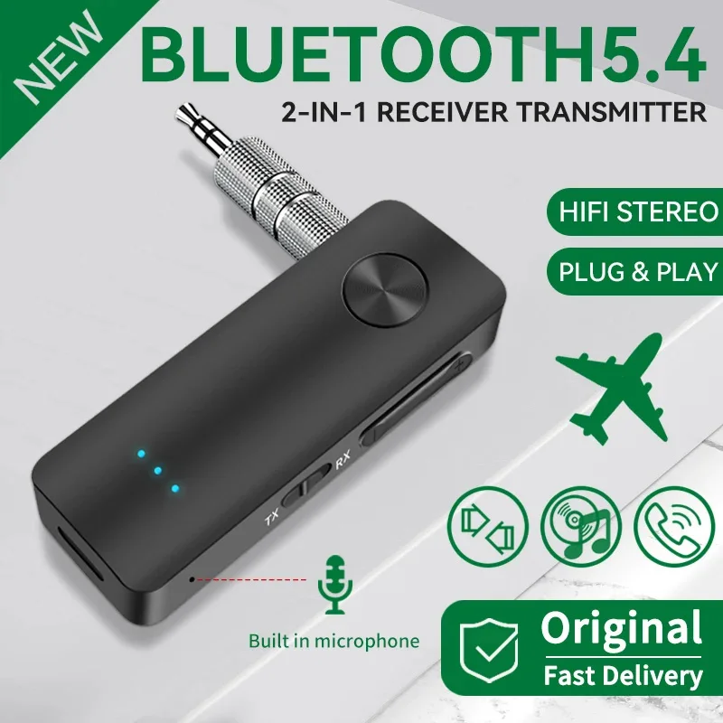 Audio Receiver Transmitter For TV PC Speaker