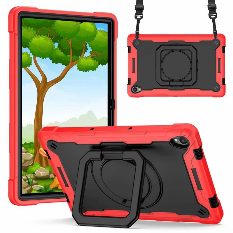 Universal Rotating Kickstand Hand Strap Tablet Case