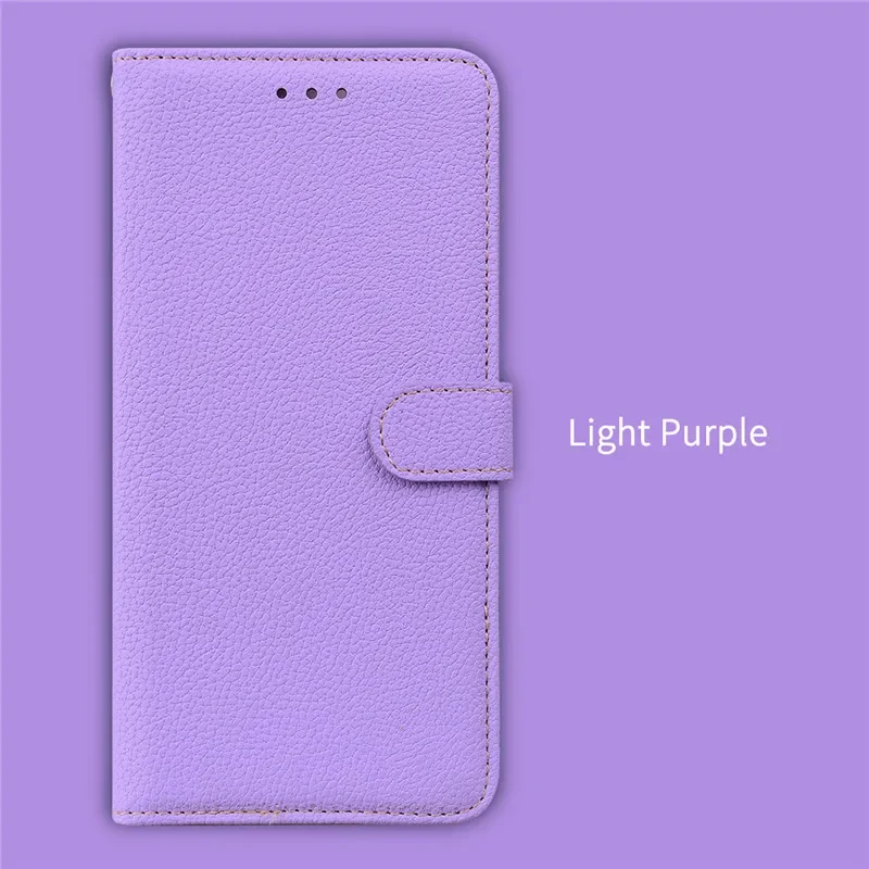 Matte Black Flip Wallet Phone Case - Premium Protective Cover