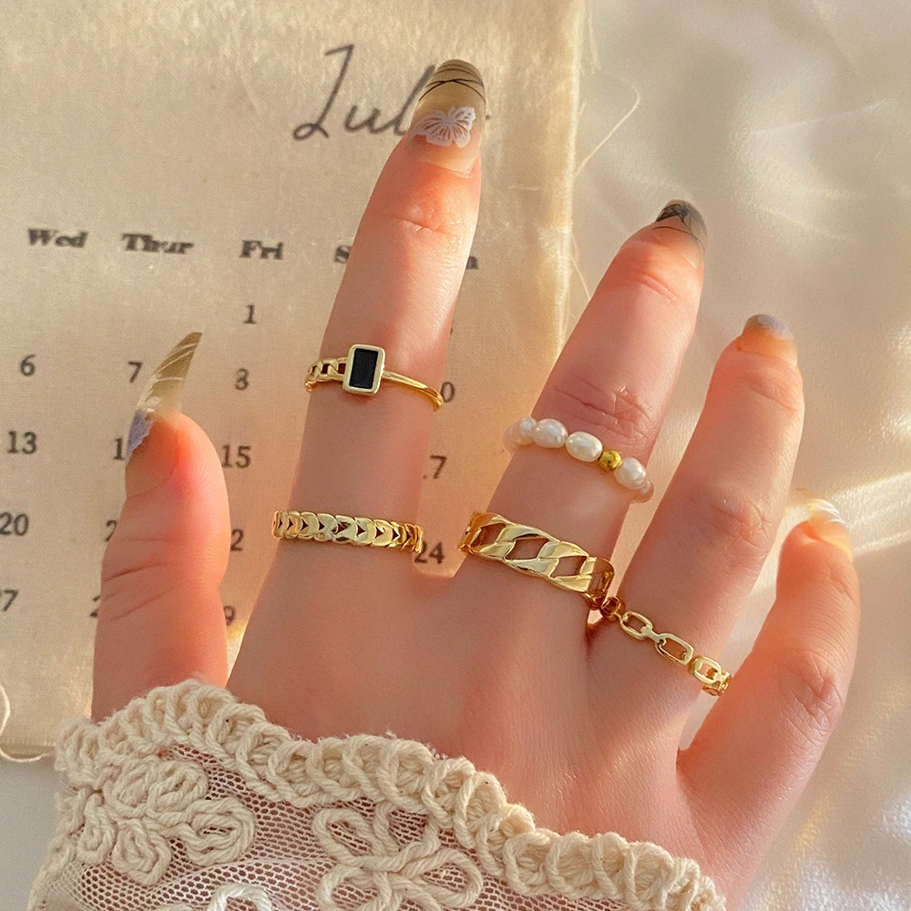 Rings Sweet Girl Finger Jewelry Metal Rings Women Finger Ring Index Finger  Rings Korean Style Rings – the best products in the Joom Geek online store