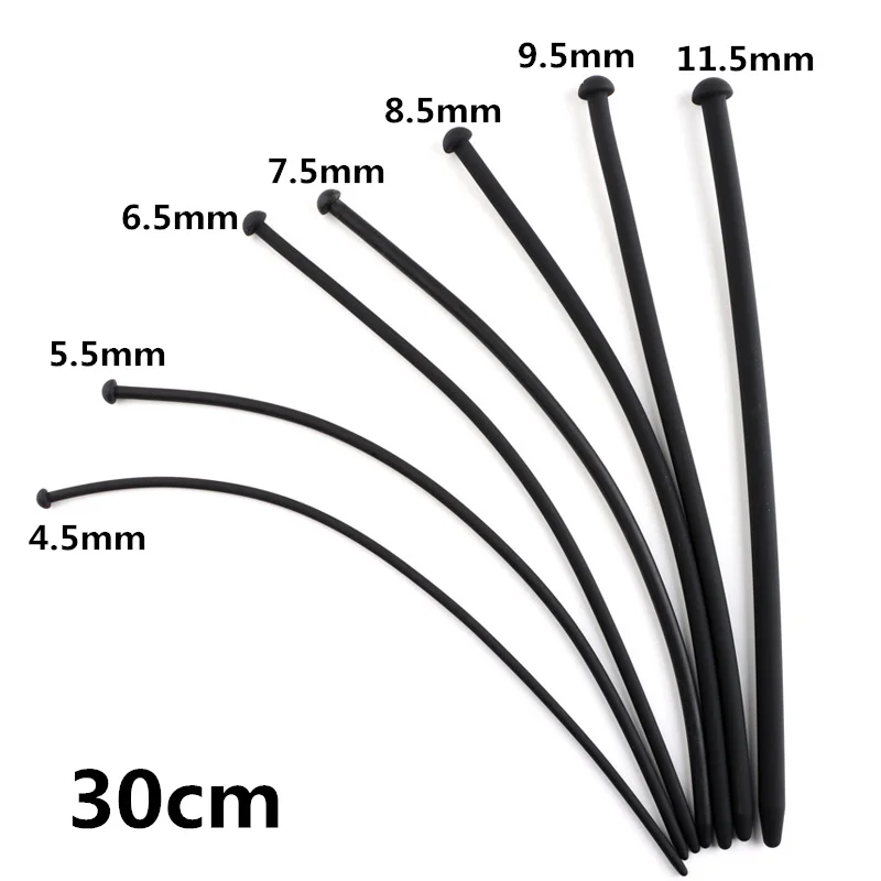 Silicone Urethral Catheter Dilator Penis Plug Insert Urethra Catheters Adult Sex Toys For Men