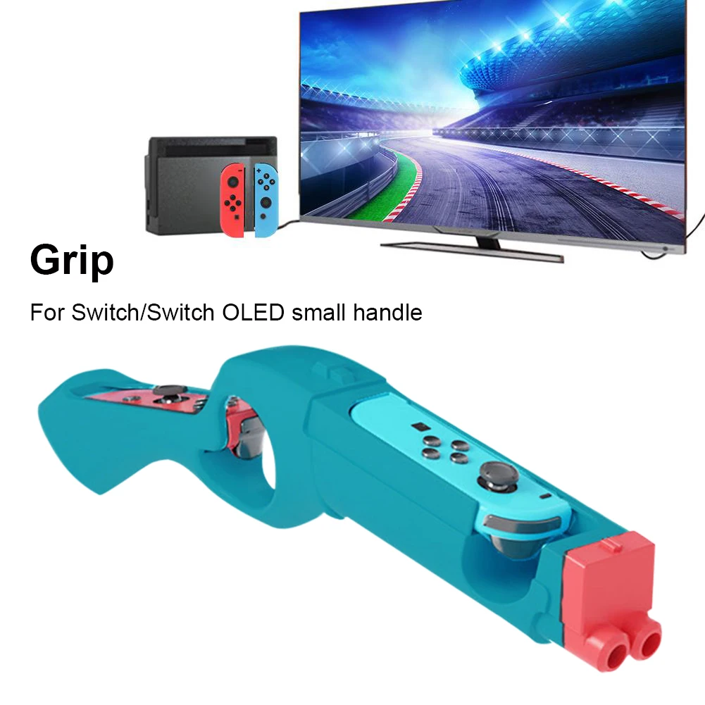 Game Gun Controller Handgrip for Switch OLED NS Hunting Simulator Controller Shot Guns Grip Gamepad Bracket Gaming Accessories