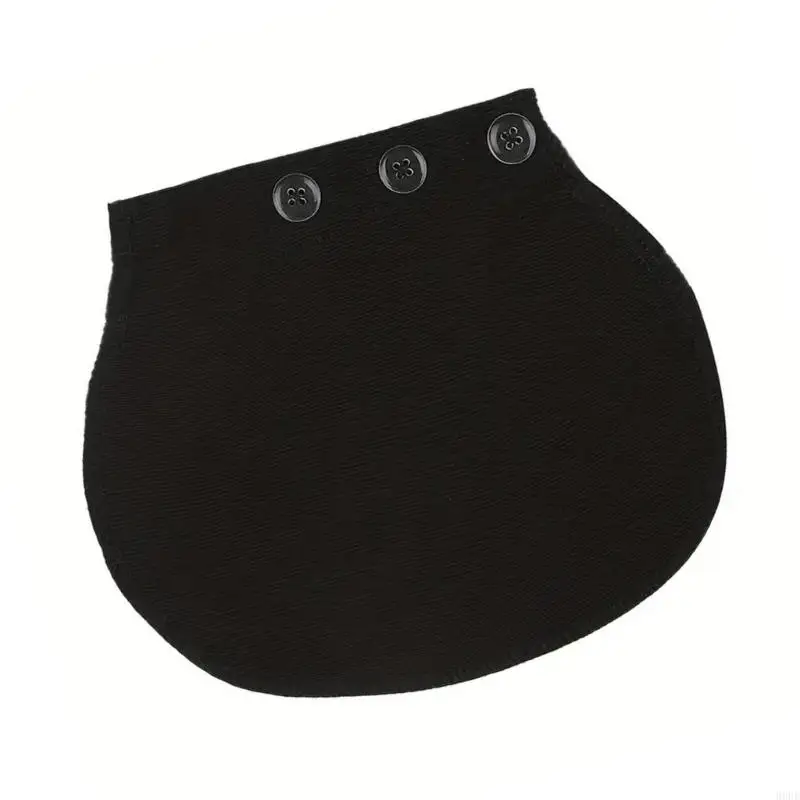 Maternity Waistband Expansion Button Cotton Spandex Adjust Belt for Pregnancy 69HE