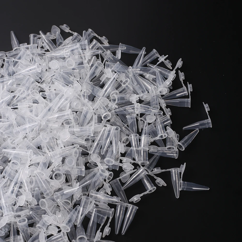 0.5ml Disposable Centrifuge Snap Cap Test Tube 100/200Pc for Laboratory School plastic test tubes centrifuge tube