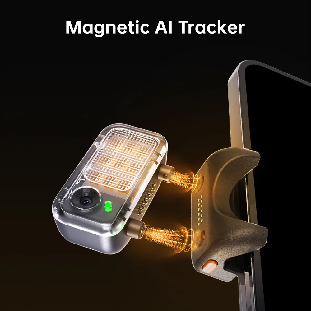 hohem Official V3 Smartphone Stabilizer Ai Face Tracking 3-Axis Phone Gimbal Built-in Selfie Stick Portable iPhone15/Samsung