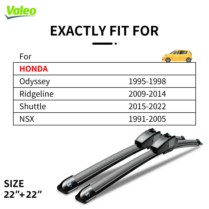 VALEOWiperBladesFrontWindshieldWipersForHondaOdyssey19951998