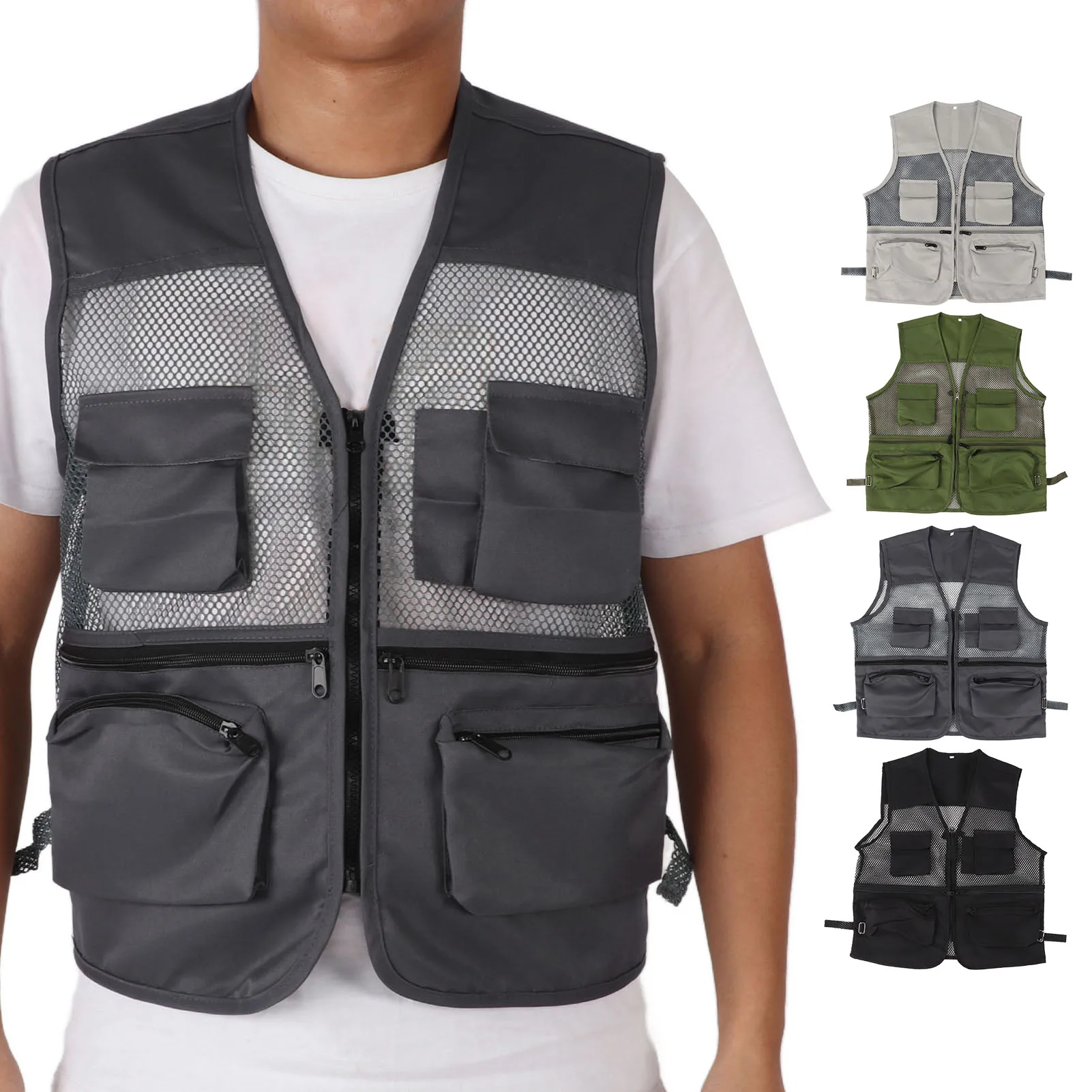Breathable Outdoor Fishing Vest 4