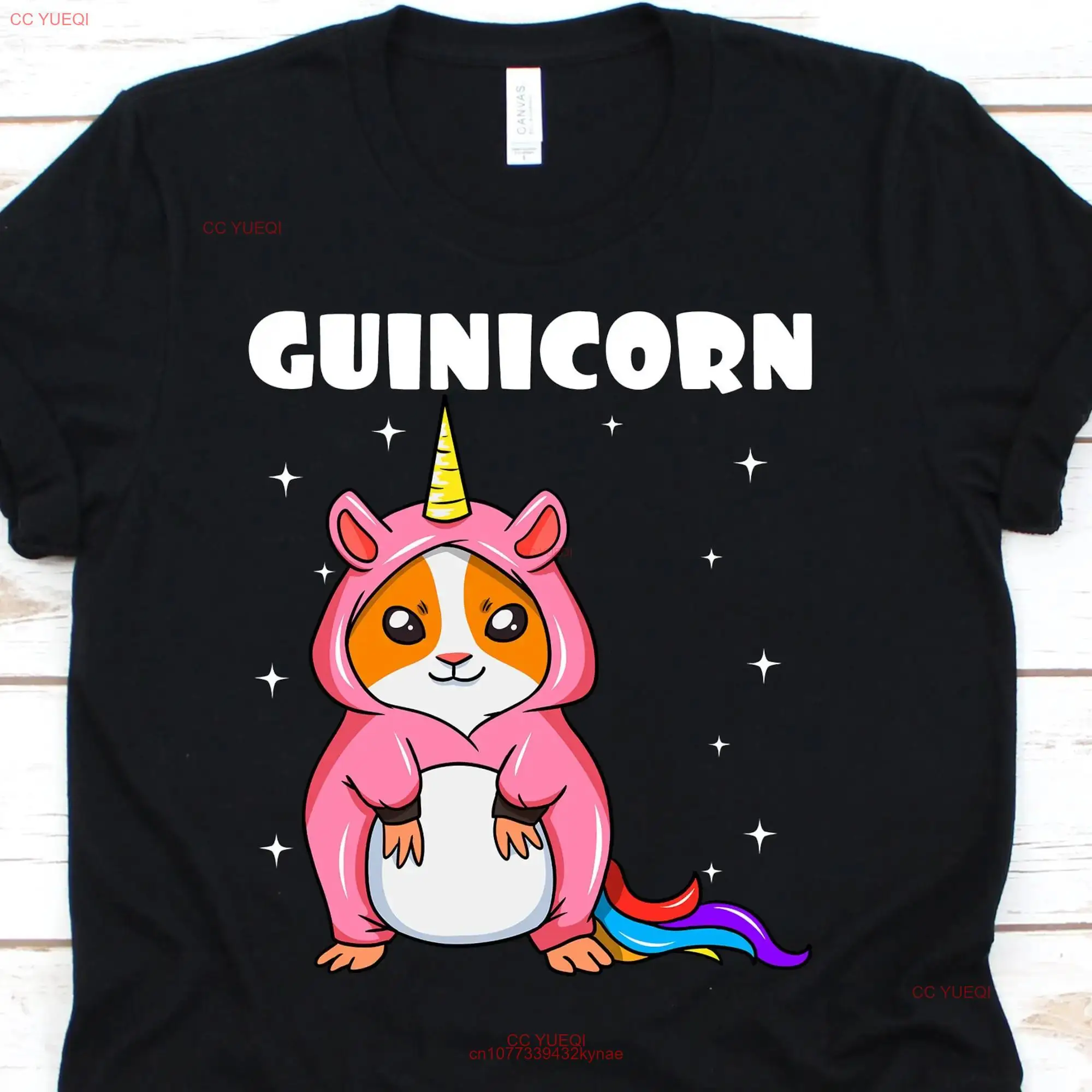 Забавная футболка Guinicorn, свинка морская, единорог, костюм для мальчиков и девочек, конфетница, любимый, милый