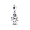Fine Robot Series Sstronaut Nutcracker Machine Girl Dangle Charm Bead Fit Original 925 Sterling Silver Bracelet DIY Jewelry Gift 4