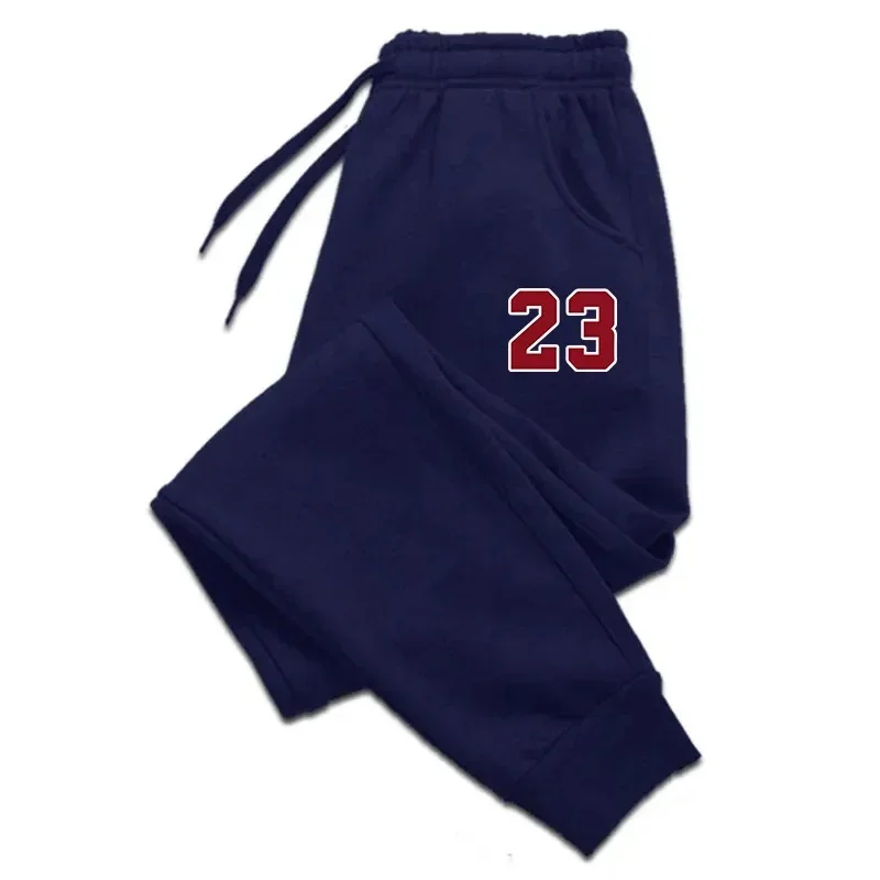 23 Print New Men's Sweatpants Spring Autumn Breathable Jogging Male Pants Multiple Packs Male Outdoor Concise Straight Trousers 3