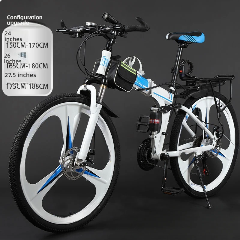 Bicicletas todoterreno de doble uso para desplazamientos y entretenimiento en montaña para hombres y mujeres, bicicletas de montaña para adultos