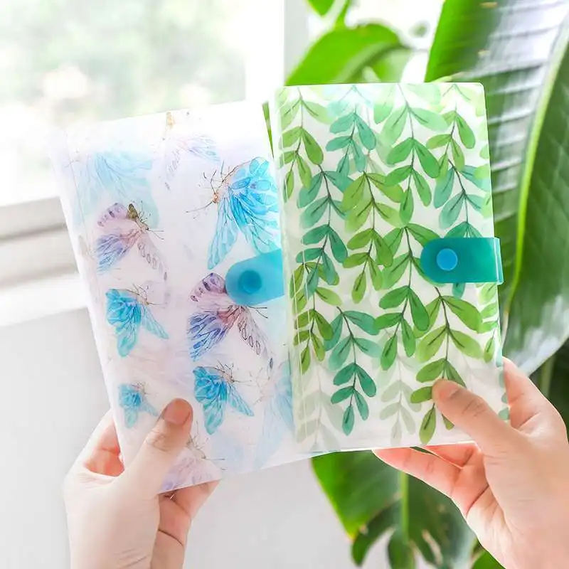 Nail Sticker Storage 20/120 slots Nails Stickers Storage Book Nail Water Decals Holder Orgnizer Manicure Art Tools