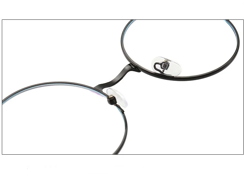 Männer und frauen retro rund blaulicht computer spiegel lesen spiele augenschutz deko brille – Detail 9