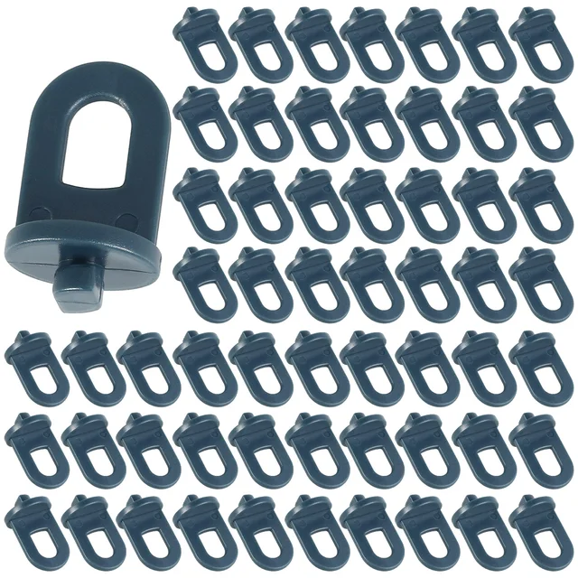 100/50 Darabos Üvegházhatású Függő Horgok Rögzített Csat Horog Növényi Oltó Klip Bilincs Állvány Szőlő Klipek - Image 2