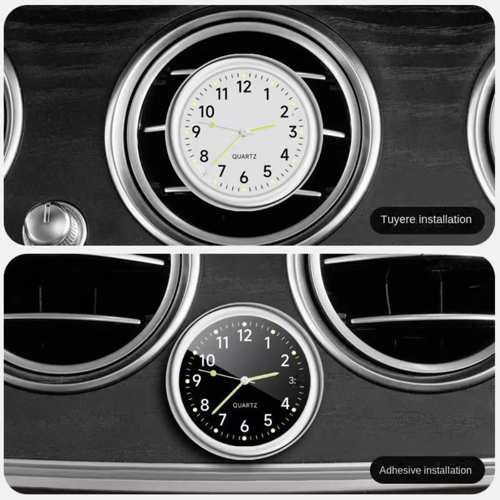 Car Clock Watch Quartz Electronic Waterproof Bicycle Motorcycle Auto Dashboard
