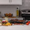 OUIO XL 07073 Electric Tilt-N-fold Griddle, 19", Black 2