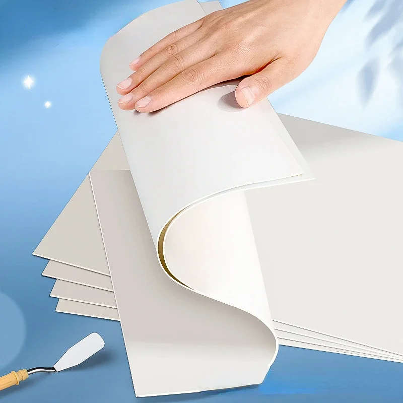 50pcs Heavy Color Oil Pastel Special Paper A5/A4 200g Thickened Sketch 32k/16k Blank Soft Crayon Painting Cardboard oil pastel paper