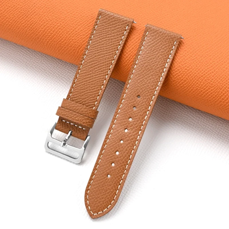 جلد طبيعي حزام برتقالي أخضر عالمي الرجال النساء ري...