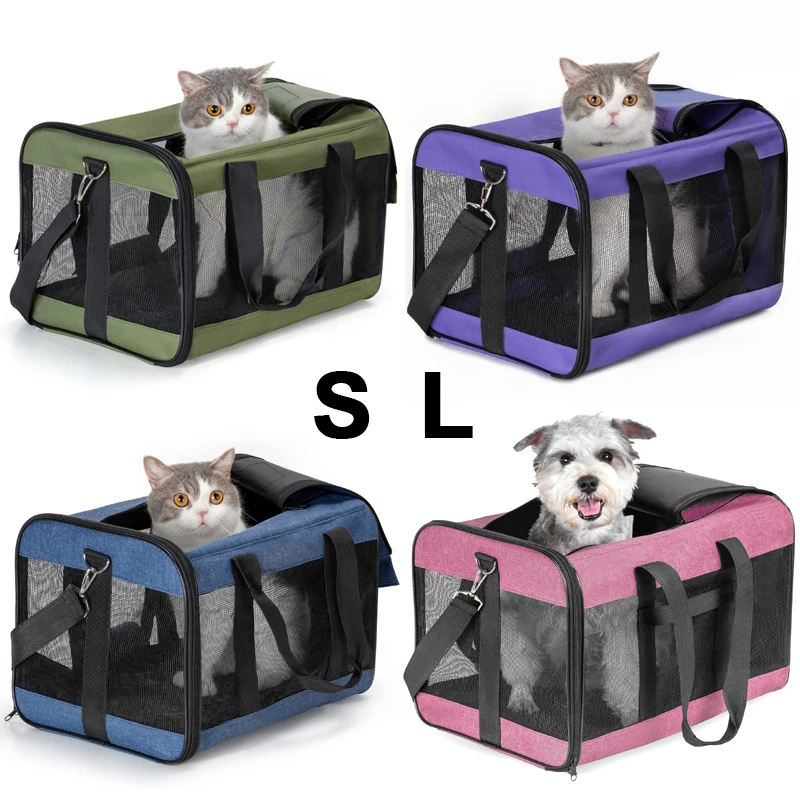Dog Carrier Bag Soft Side Backpack Cat Pet Carriers Dog Travel Bags Collapsible Travel Pet Outing Bag Dog Carrier Bag Soft Side Backpack Cat Pet Carriers Dog Travel Bags Collapsible Travel Pet Outing Bag