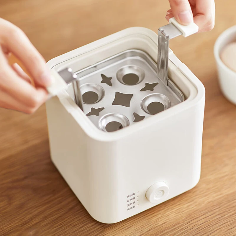 Olayks Electric Egg Boiler Smart Egg Cooker Breakfast Machine Multicooker Steamer Automatic Custard Steaming Cooker 220V