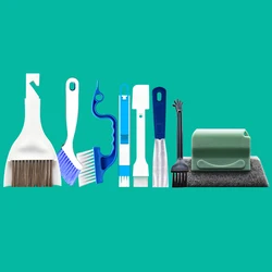 Household Cleaning Brush Set for Hard-to-Reach Areas and Surfaces (8 Pcs)