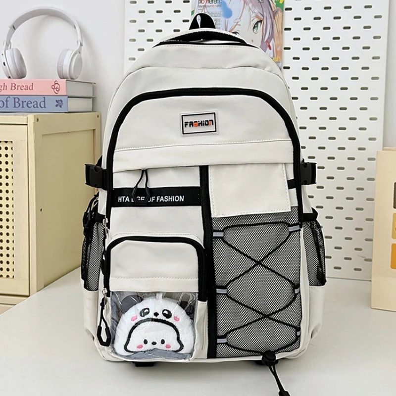 Children School Bags for Teenage Boys Girls Lightweight Junior High School Backpacks Kids Students Schoolbag Large Grade 3-9