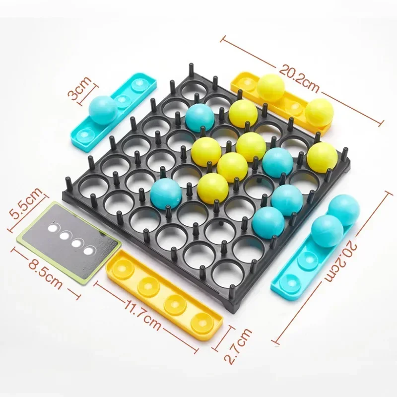 Kids Intelligence Ball Bouncing Game Board Game Toddler Toss Ball Parent  Child Interaction  Game Fun Party Game 3