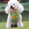 Dogs Adjustable Harness Leash Set for Small Medium Dogs Harness Vest Reflective Puppy Chest Strap Pet Walking Outdoor Supplies 2