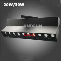 4pcs 10W LED Track Lighting 5x2W LED Rail Lamps AC85-265V Recessed Ceiling Lamps 2