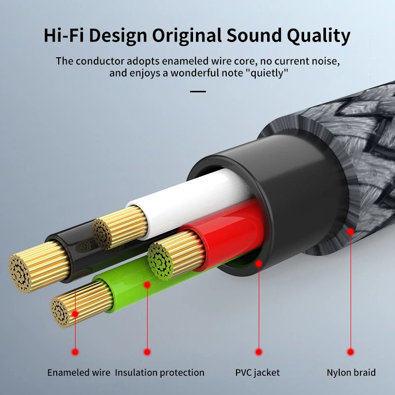 USB   ̺  ũ   ī , PC Ʈ AUX HiFi  ͽټ ̺, 3.5mm 