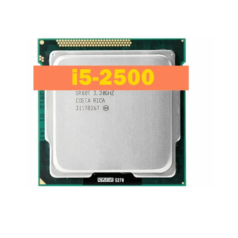 I5-2500 Processore Cpu 3.3Ghz 6Mb L3 Cache Quad-Core Tdp 95W Lga 1155 Cpu Desktop I5-2500