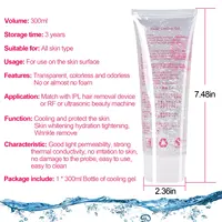 1/2/3/4 pièces 300g Gel de refroidissement pour dispositif d'épilation au Laser et Machine de soins de la peau du corps du visage à radiofréquence pour femmes et hommes 4