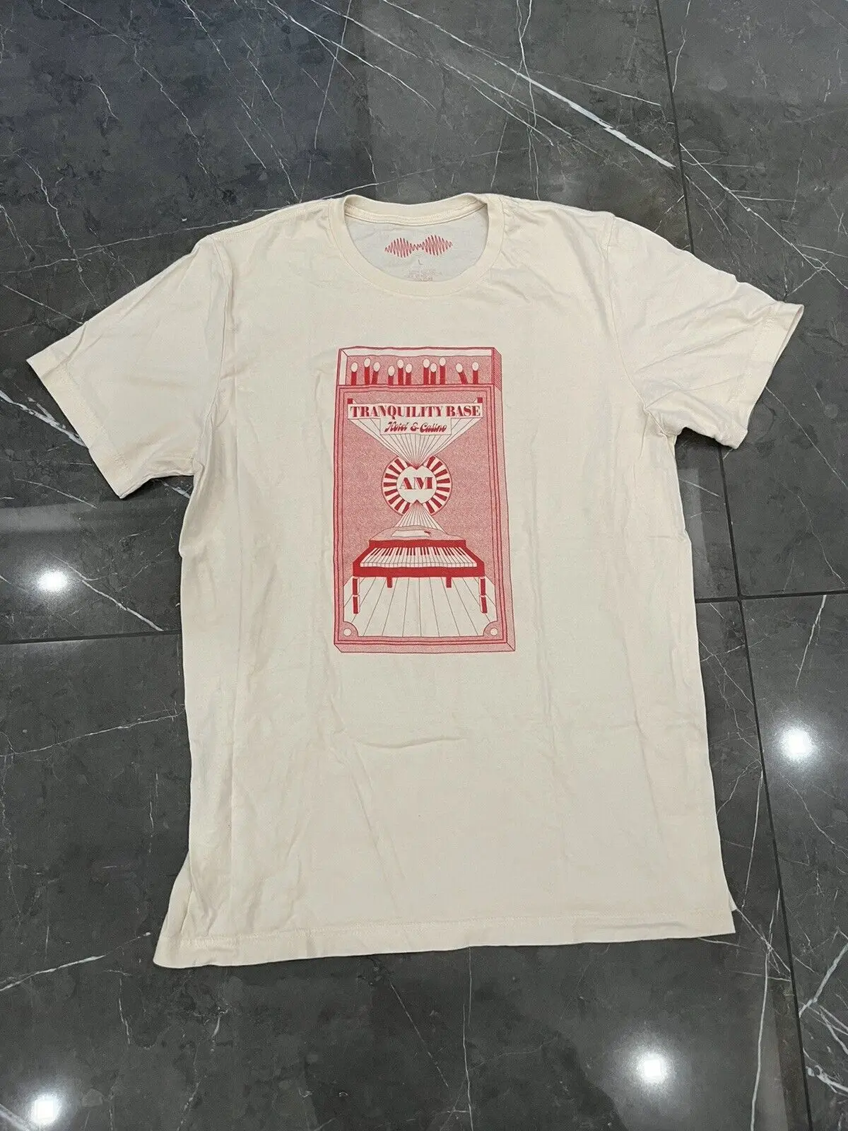 Arctic Monkeys Tranquility Base Hotel Casino 2018 T Shirt Large