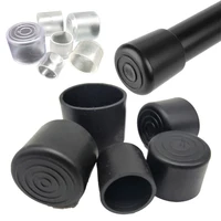 Rubber Chair Leg Tips Caps Non-Slip Round Furniture Feet Pads Protective Covers Sofa Chair Table Floor Protectors Home Office 1