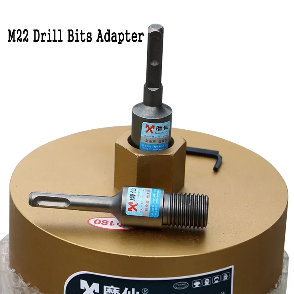MX Diamond Core Drill Bit 180mm Length Reinforced Concrete Marble Air Conditioning Hole Wall Dry M22 Interface Diamond Drill Bit drill bit set drill bits drill bit