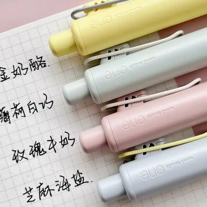 Uni-ball One P Mini Pocket Gel Pen Pen 0.5mm Portable Pen Super Cute Chubby Pen Body UMN-SP Office Accessories Stationery 4